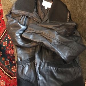 Leather jacket